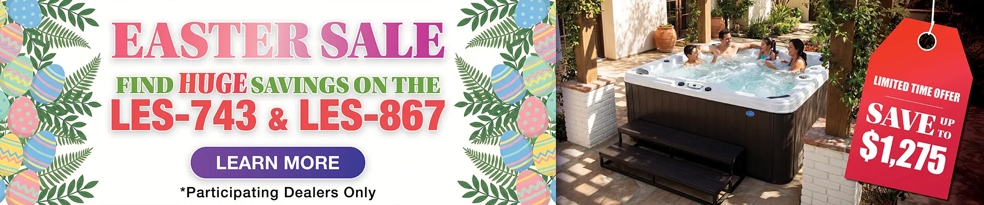 Calspas hot tub being used in a family setting - Enid